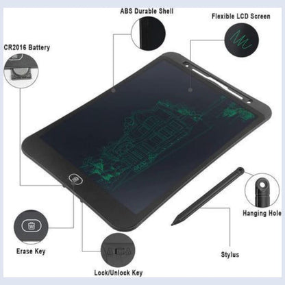 Creative LCD Writing Tablet - 2 pic in Vibrant Colors
