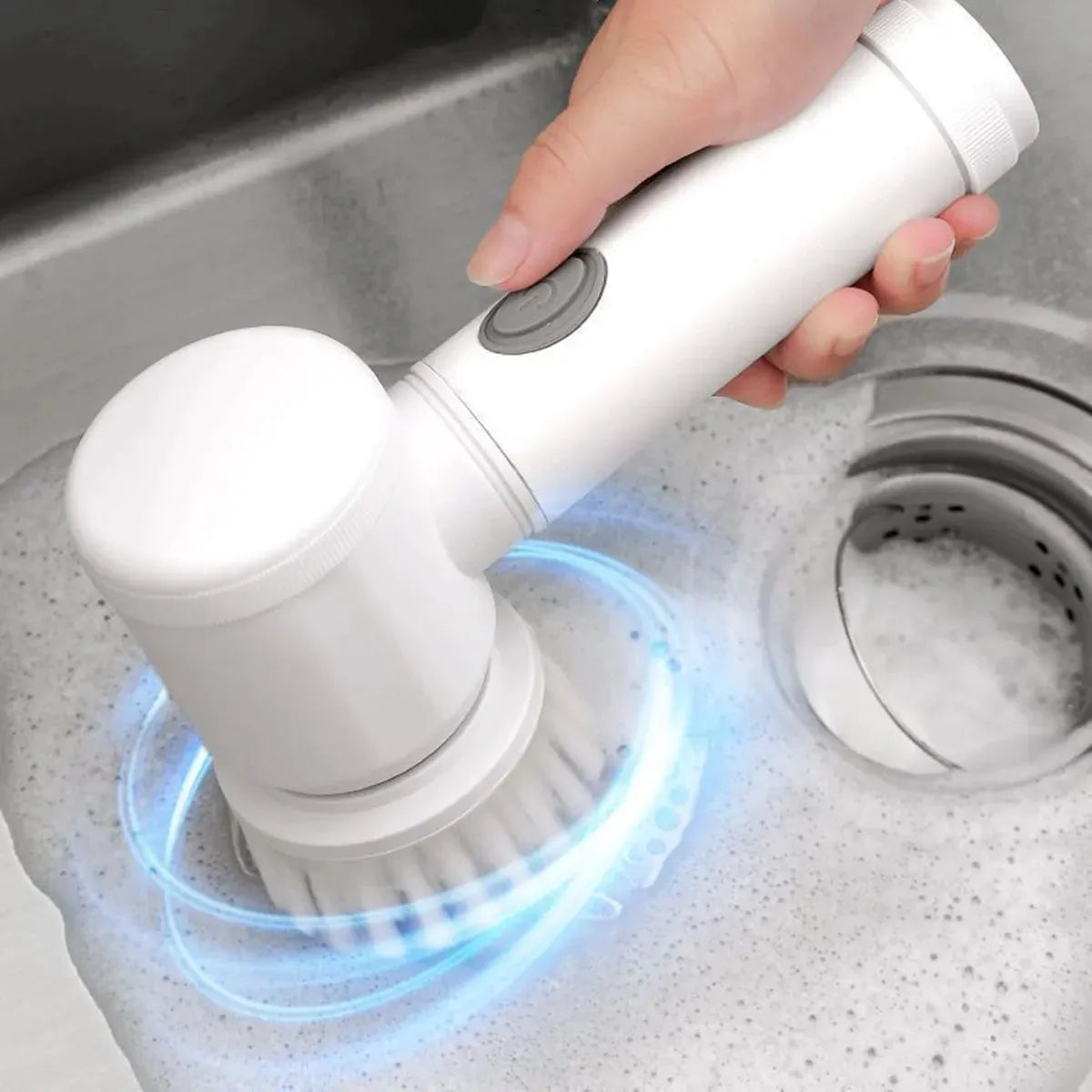Multifunctional Electric cleaning Brush 5in1 Handheld Electric Cleaning dishwashing Brush For Bathroom Tile And Tub Kitchen Washing Tool