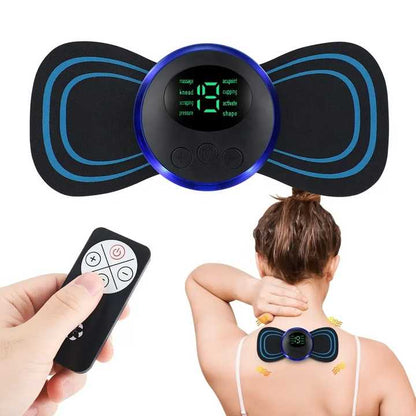 Portable Mini Electric Neck Massager Cervical Massage Ems