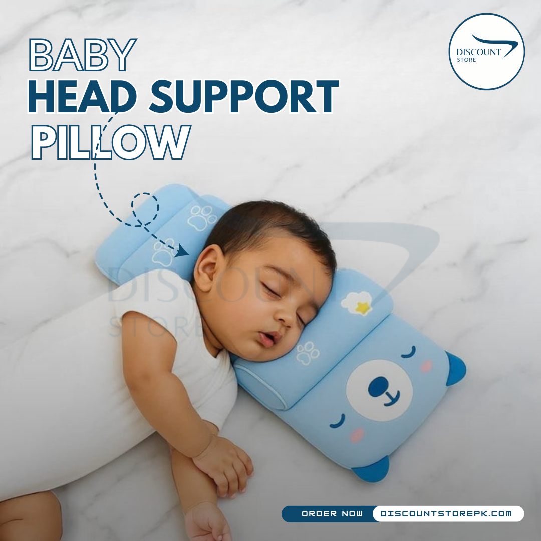 Infant Pillow Head Protection Adjustable Baby Sleeping Pillow Neck Pillow For Newborn Kids