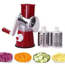 3 in 1 Vegetable Cutter , Multifunctional Vegetable Slicer, Drum Slicer for Kitchen