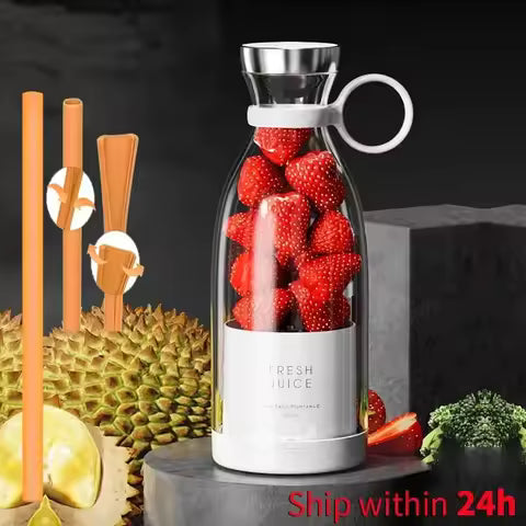 Mini Portable Blender Electric Juicer Fruit Mixers Fruit Extractors Smoothies Mixer Multifunctional Juice Maker Machine Blender
