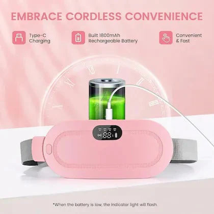 Electric period cramp massager