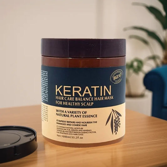 Keratin Hair Care Balance Mask And Treatment for Healthy Scalp - 500 ml (Mens & Womens)
