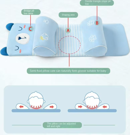 Infant Pillow Head Protection Adjustable Baby Sleeping Pillow Neck Pillow For Newborn Kids